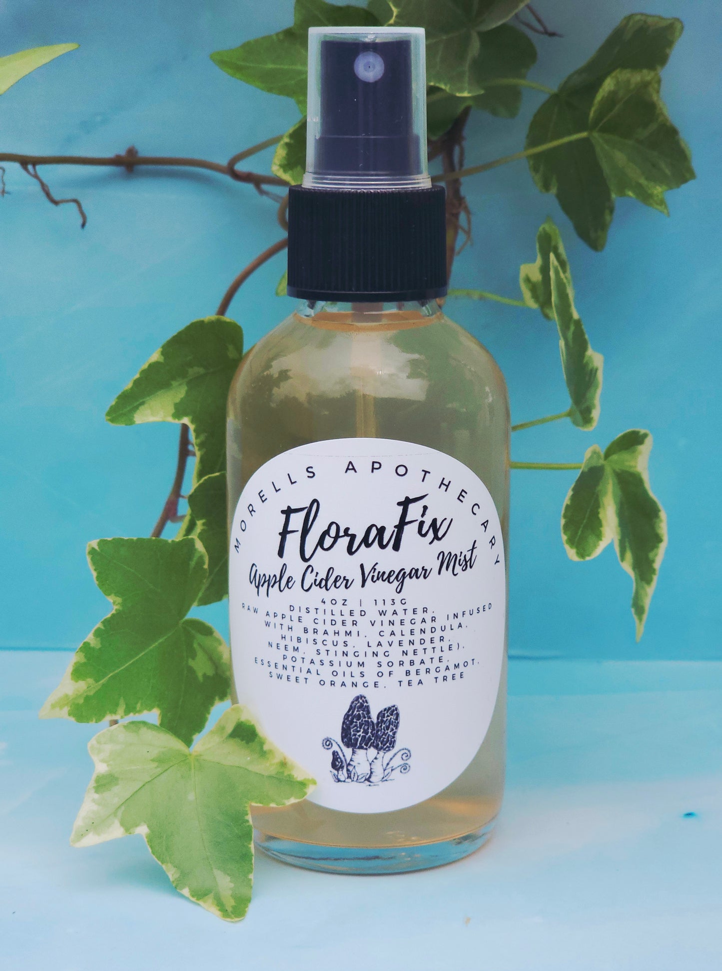 Bruma capilar de vinagre de sidra de manzana