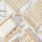 Exfoliating Soap Saver Bag & Bamboo Soap Holder image 1