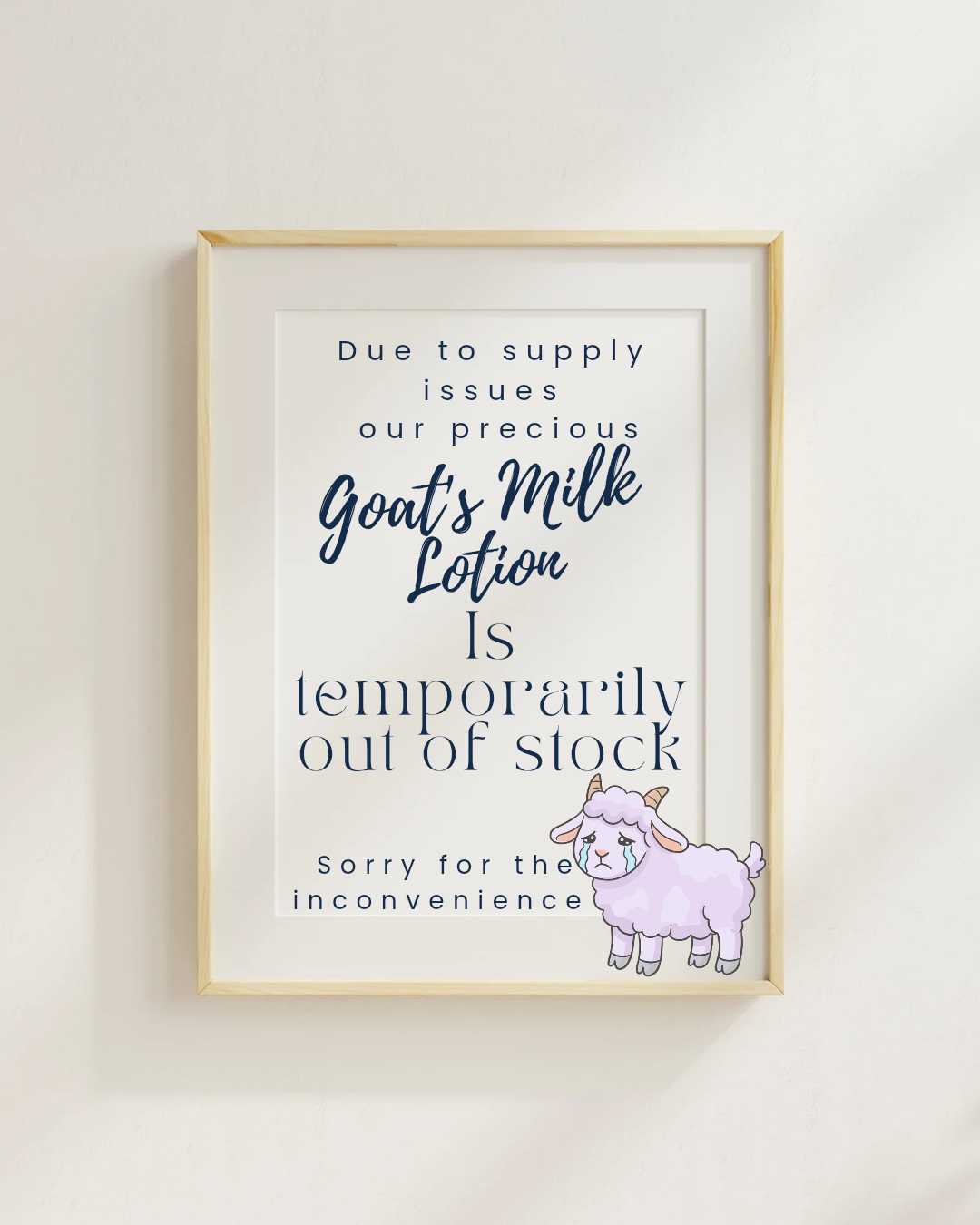 Goats Milk Lotion