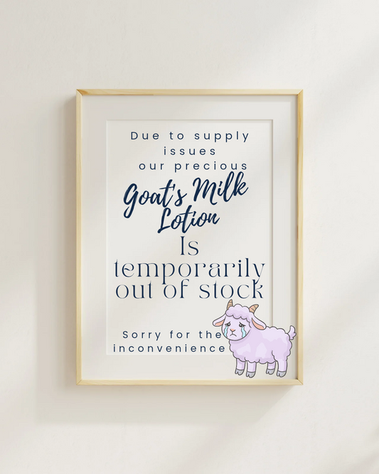 Goats Milk Lotion