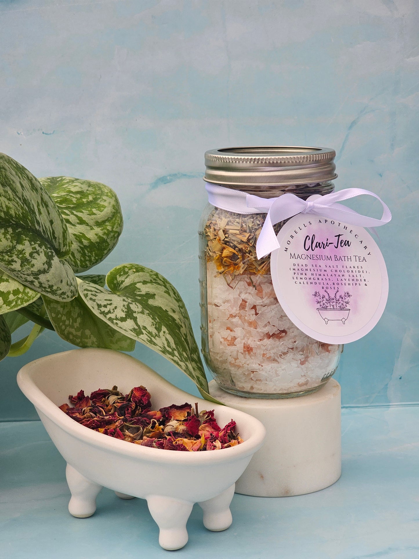 Magnesium Bath Teas