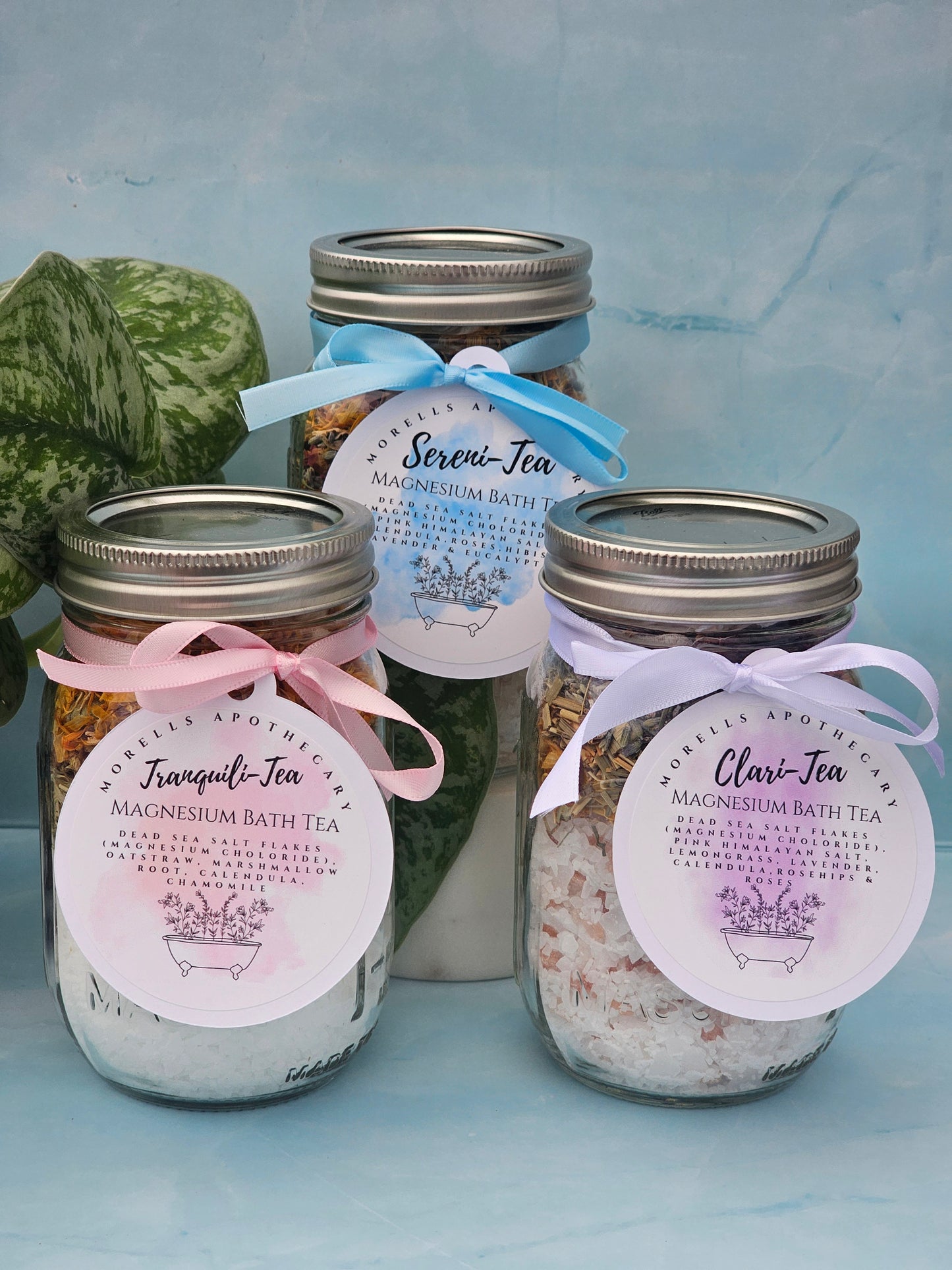 Magnesium Bath Teas